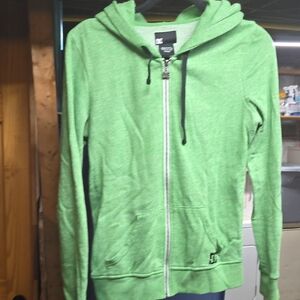 DC Green Zip-Up Hoodie